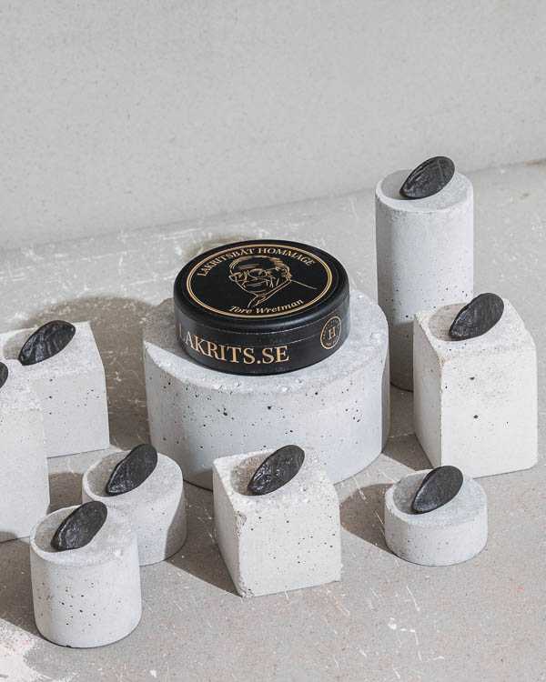 Lakritsbåt 'Hommage' Tore Wretman