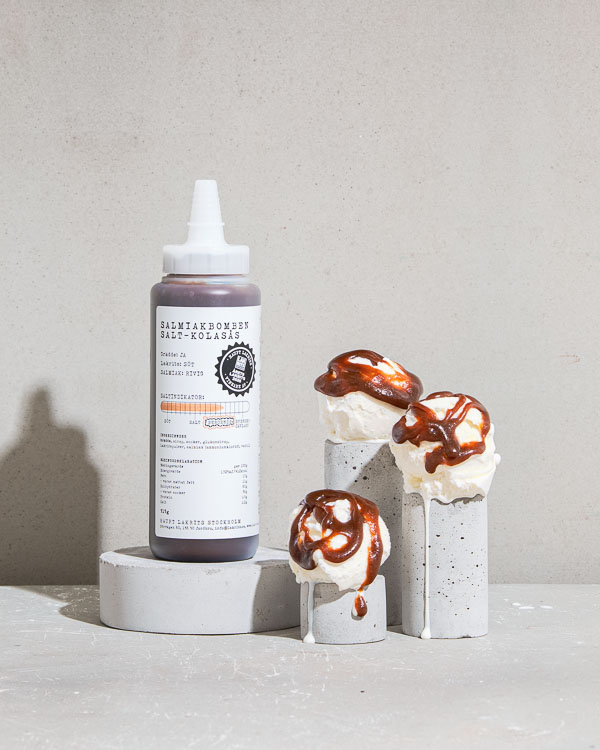 Salmiakbomben Salt Karamellsaus