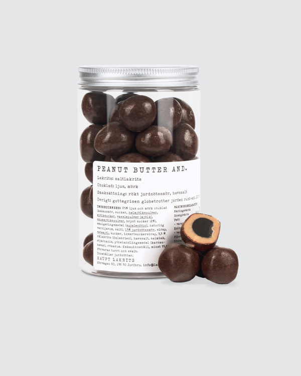 PEANUT BUTTER AND. i gruppen Lakris hos Haupt Lakrits AB (100170060)