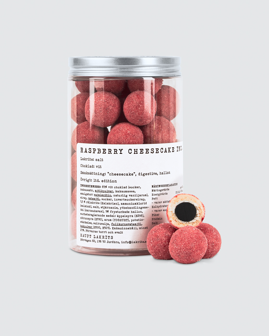 Raspberry Cheesecake Inc. i gruppen LAKRIS MED SJOKOLADE hos Haupt Lakrits AB (100170103)