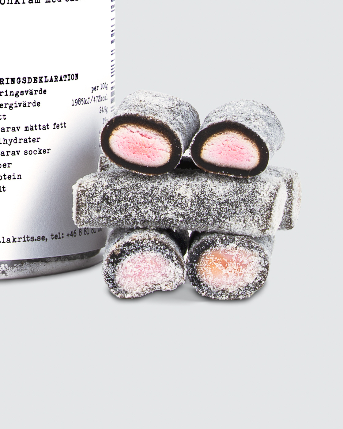 Svenskjävlar! Hallon i gruppen Salt lakris hos Haupt Lakrits AB (100170116)