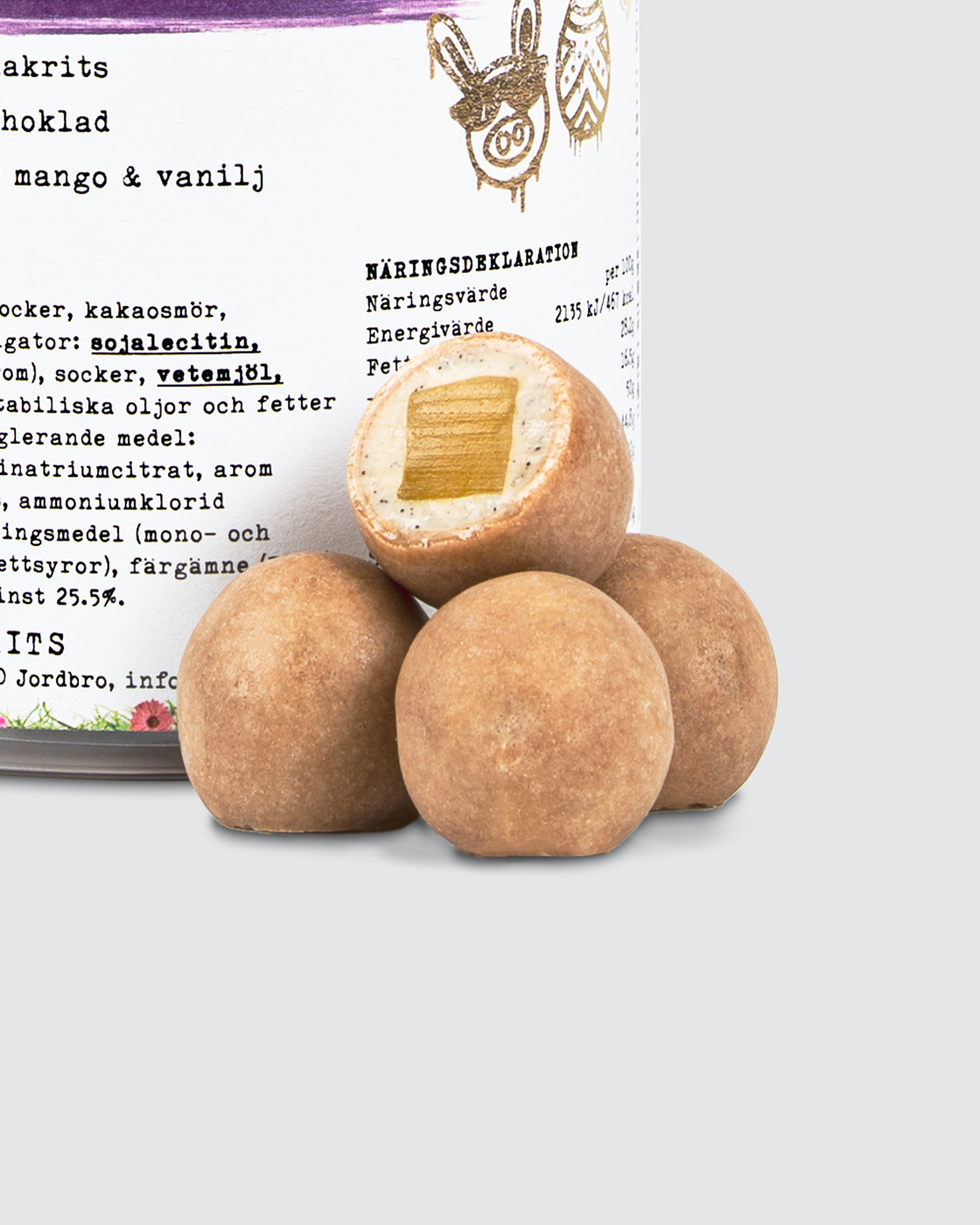 Äggcellent Mango i gruppen LAKRIS MED SJOKOLADE hos Haupt Lakrits AB (100170178)