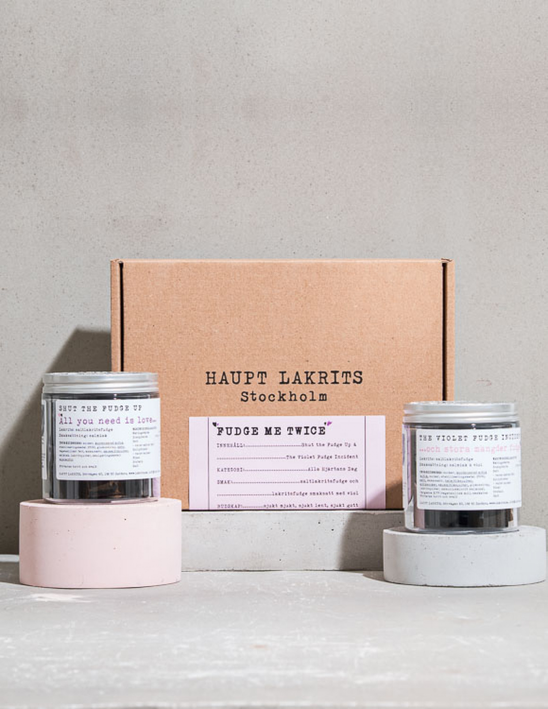 Fudge me twice i gruppen Valentinsdagen hos Haupt Lakrits AB (100170219)