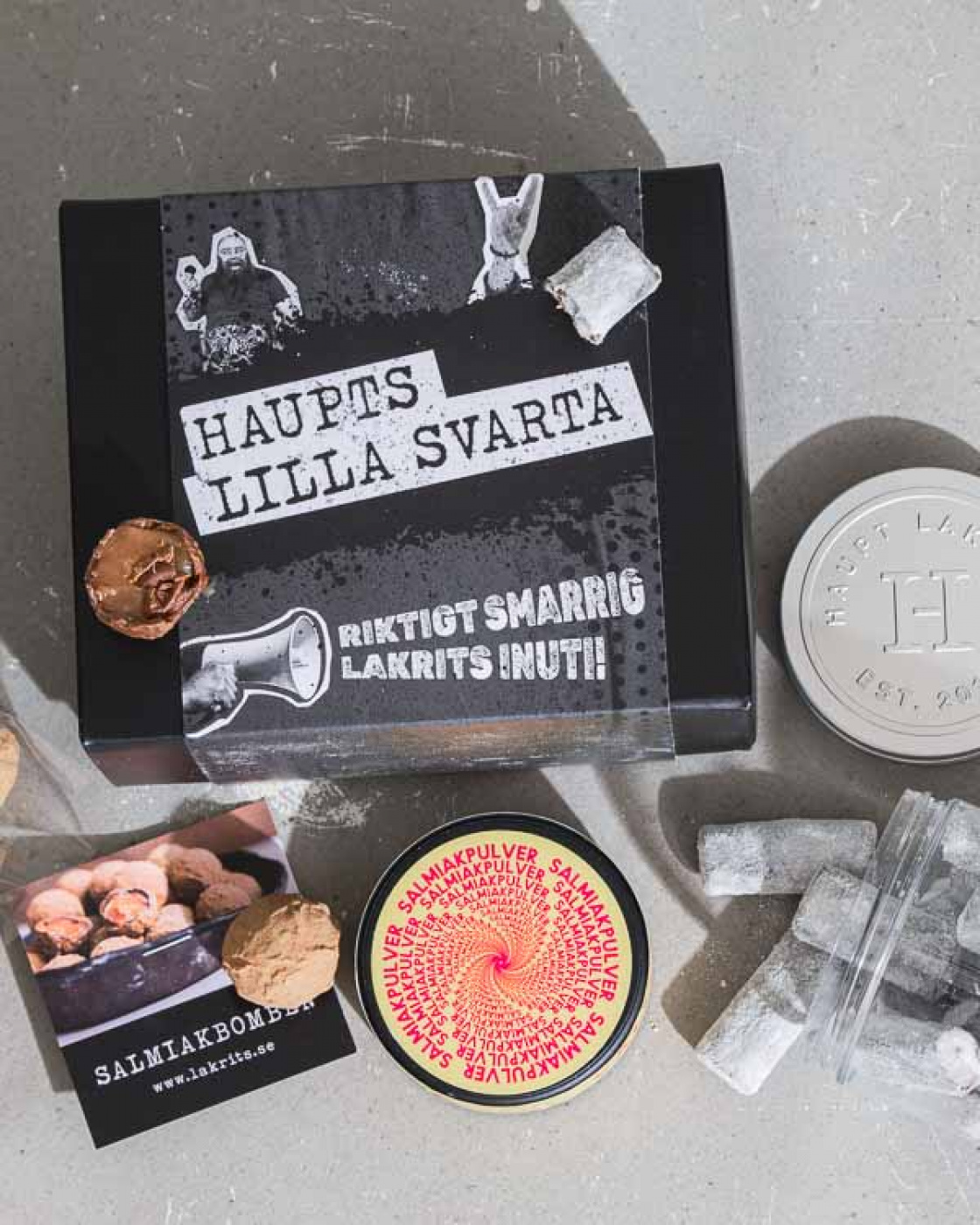 Haupts lilla svarta i gruppen Salt lakris hos Haupt Lakrits AB (170099)